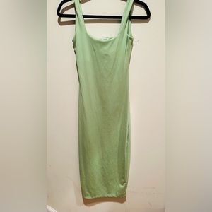 NWOT Cotton On Lime Green Maxi Dress